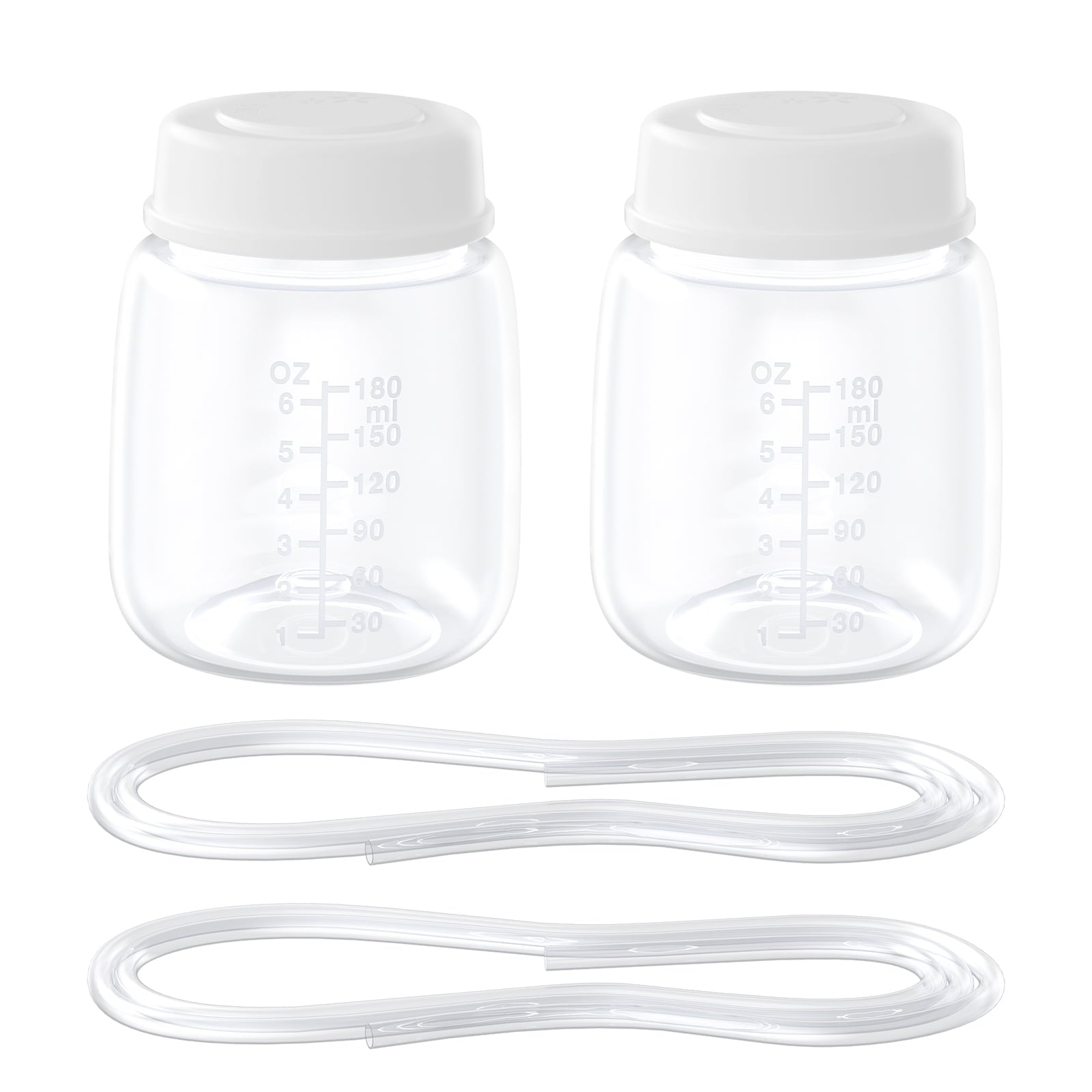 Paruu Pump Parts Compatible with Spectra S1/S2/9 Plus, Not Original Accessories, Replacements Include Tubing and Bottle, 2 Set