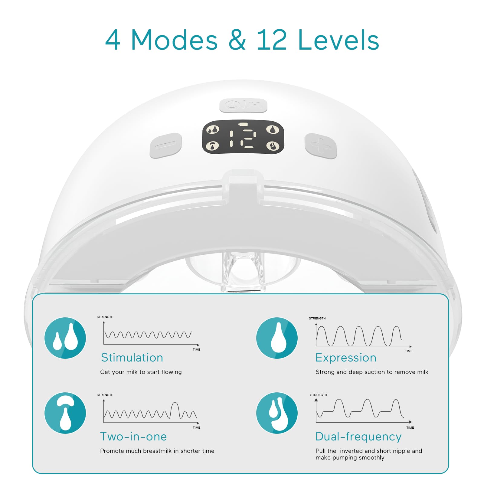 Paruu Wearable Breast Pump P16